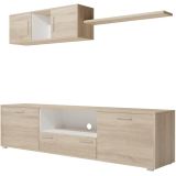 Mueble de salón y TV Composición para salón, cambrian y gran espacio de almacenamiento