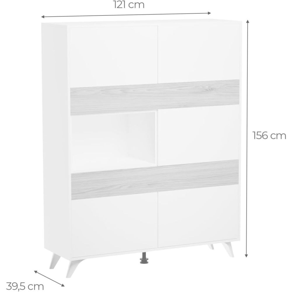 Mueble Vitrina para Salón o Comedor, Aparador cocina