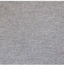 Pack de 2 Sillas Tapizadas en Tela Gris con Patas Negras, Acolchado Cuadrado en Respaldo y Asiento, Medidas 47x62x106.5 cm