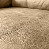 Sofá con Chaiselongue Reversible Color Piedra, Asientos