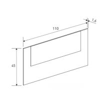 Conjunto Pack Cabecero y 2 Mesitas de Noche,Mesilla de noche 2 Cajones Color Beige, Medidas:110x45x1,6 cm (LargoxAltoxProfundo)