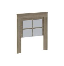 Cabecero Nórdico de 110 (Anc) x 120 (Al) x 3,8 (Fon) Cm Colores Cambria y Blanco (para Cama de 135-140