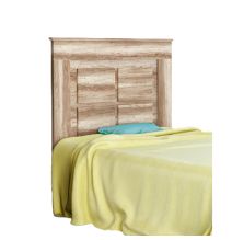 Cabecero Nórdico de 110 (Ancho) x 120 (Alto) x 3,8 (Fondo) Cm | Práctico y Elegante Color Cañón (para Cama de 135-140 o 160)